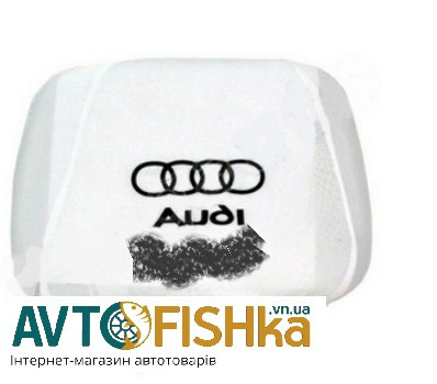 Чохли на підголівники білі (2 шт.) AUDI, фото 1