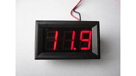 Вольтметр цифровий DC 4.5-30V з LED-індикатором