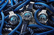 Чоловічий годинник Seiko SRPK01K1 SBDY125 Prospex ‘Great Blue’ Turtle Scuba PADI Special Edition, фото 7