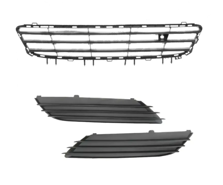 Решітка бампера Опель Астра Н - Opel Astra H 2004-2007 (комплект)