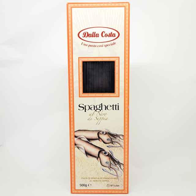Купить Спагетти черные Dalla Costa Spaghetti с чернилом каракатицы 500 ...