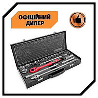 Профессиональный набор инструмента INTERTOOL ET-6025 1/2", 25ед ( гол.10-32мм ) (наб.) TSH