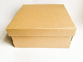 Самозбірна коробка  з крафт-картону 250*250*110мм