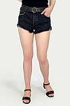 Джинсові шорти Pull & Bear 9696/308/800 чорні S, фото 4