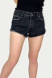 Джинсові шорти Pull & Bear 9696/308/800 чорні S, фото 6