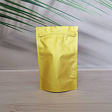 Дой-Пак з зіп замком 50 г золотий 100х170