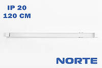 Линейный светильник ТМ NORTE 40W 120 см 6500К IP20 1-NLP-1324