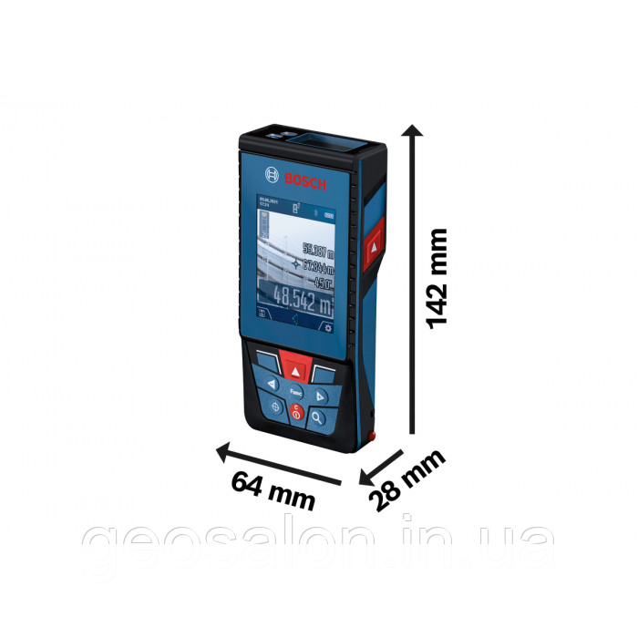 Лазерний далекомір Bosch Professional GLM 100-25 C з чохлом