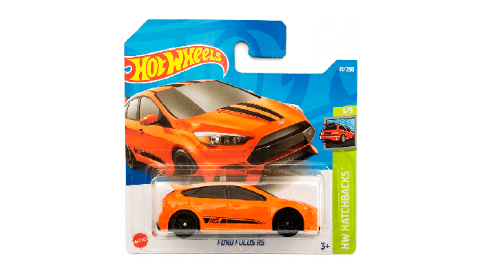 Hot Wheels Ford Focus RS HCX73 Hatchbacks Orange 1 ID 1839223886 163 Prom.ua