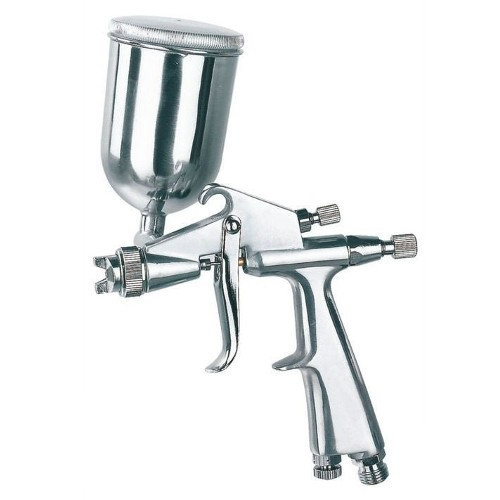 Краскопульт пневматичний тип HP верхній металевий бачок, 0,8 мм AUARITA F-3-0.8