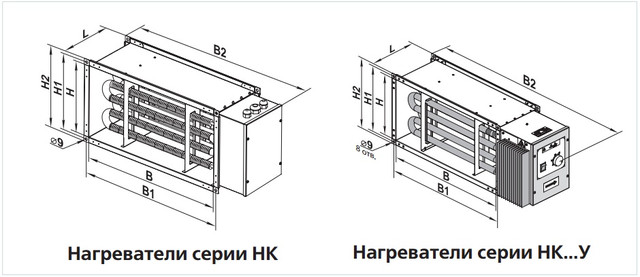 Габаритные размеры