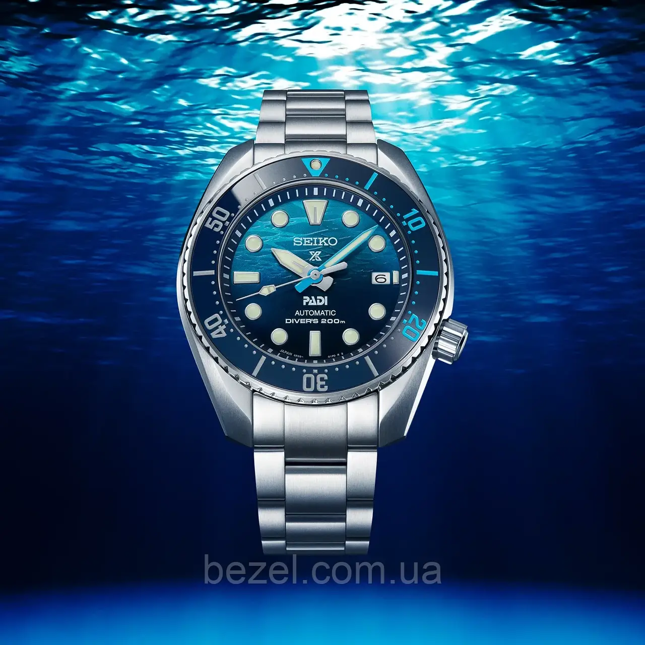 Seiko SPB375J1 SBDC189 Prospex Great Blue Sumo Scuba PADI Special Edition