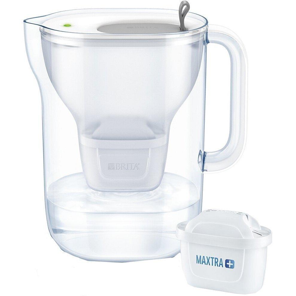Фільтр-глечик Brita Style LED 2.4 л (1.4 л очищеної води) сірий