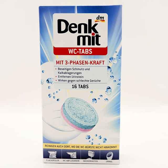 Таблетки для чистки унітазу DenkMit - WC Tabs 16 шт