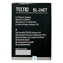 Акумулятор для Tecno F7 (2500 mAh) BL-F3