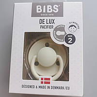 Соска Bibs De Lux 6-18 мес Ivory