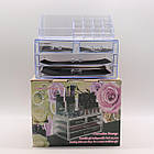 Акриловий органайзер для косметики (24x19x15) Cosmetic Storage Box / Настільний бокс для косметики, фото 9