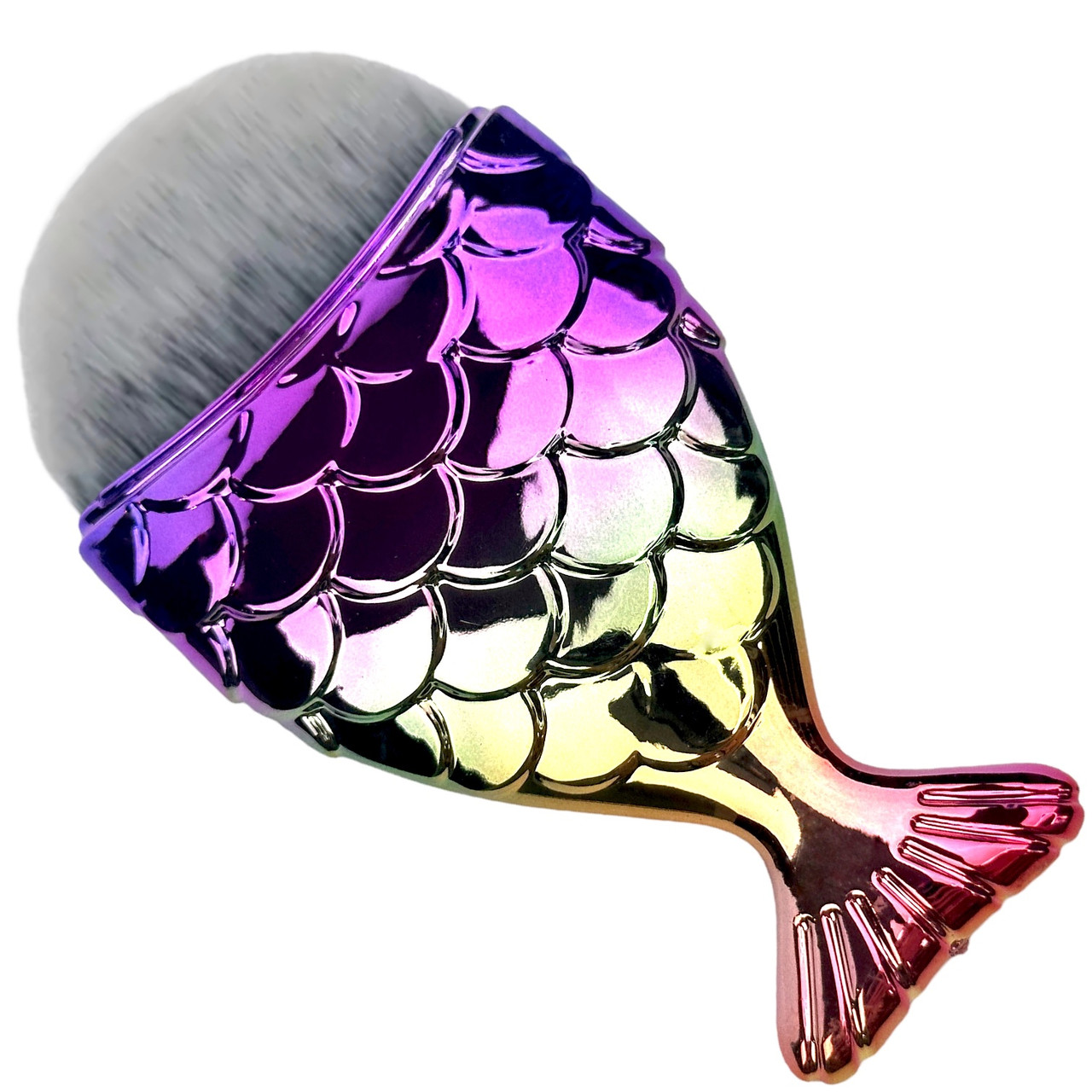 Маникюрная щетка-сметка "Рыбка" для удаления ногтевой пыли Разноцветная; Градиент №1 - фото 1 - id-p1859971261