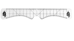 ZOLA Лінійка для брів пряма