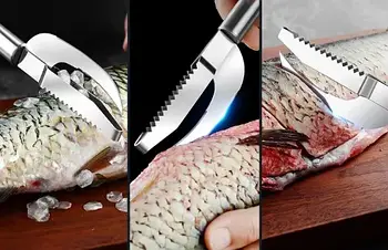 Ніж для риби столовий 3 в 1 із нержавіючої сталі харчового класу