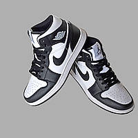 Кроссовки подростковые Nike Air Jordan 1 . Найк Джордан 1. высокие.кожанные