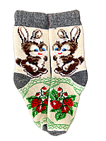 Шкарпетки жіночі в'язані з вовни