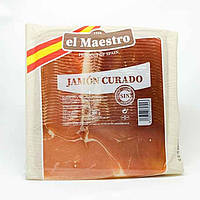 Хамон курадо нарезка Jamon Curado el Maestro 500г, Вяленое мясо