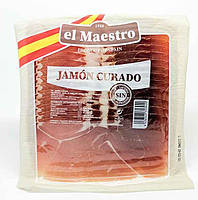 Хамон курадо нарезка Jamon Curado el Maestro 250г, Вяленое мясо
