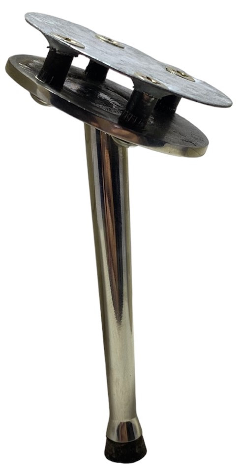 Жіночий підбор металевий КПЛ Срібло р.1  Высота 8,5 см, фото 1