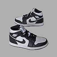 Кроссовки подростковые Nike Air Jordan 1 . Найк Джордан 1. высокие.кожанные