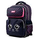 Рюкзак шкільний напівкаркасний 1Вересня S-99 Big Ears, фото 2