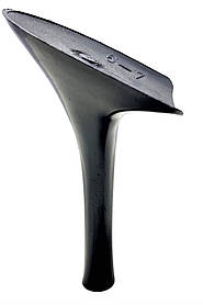 Жіночий підбор пластиковий чорний КЕВ - 077 р.1-3  Висота 8,9-9,2-  см