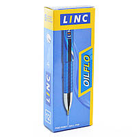 Ручка шариковая LINC Oilflo 0,7 мм синяя, 12 шт/уп.