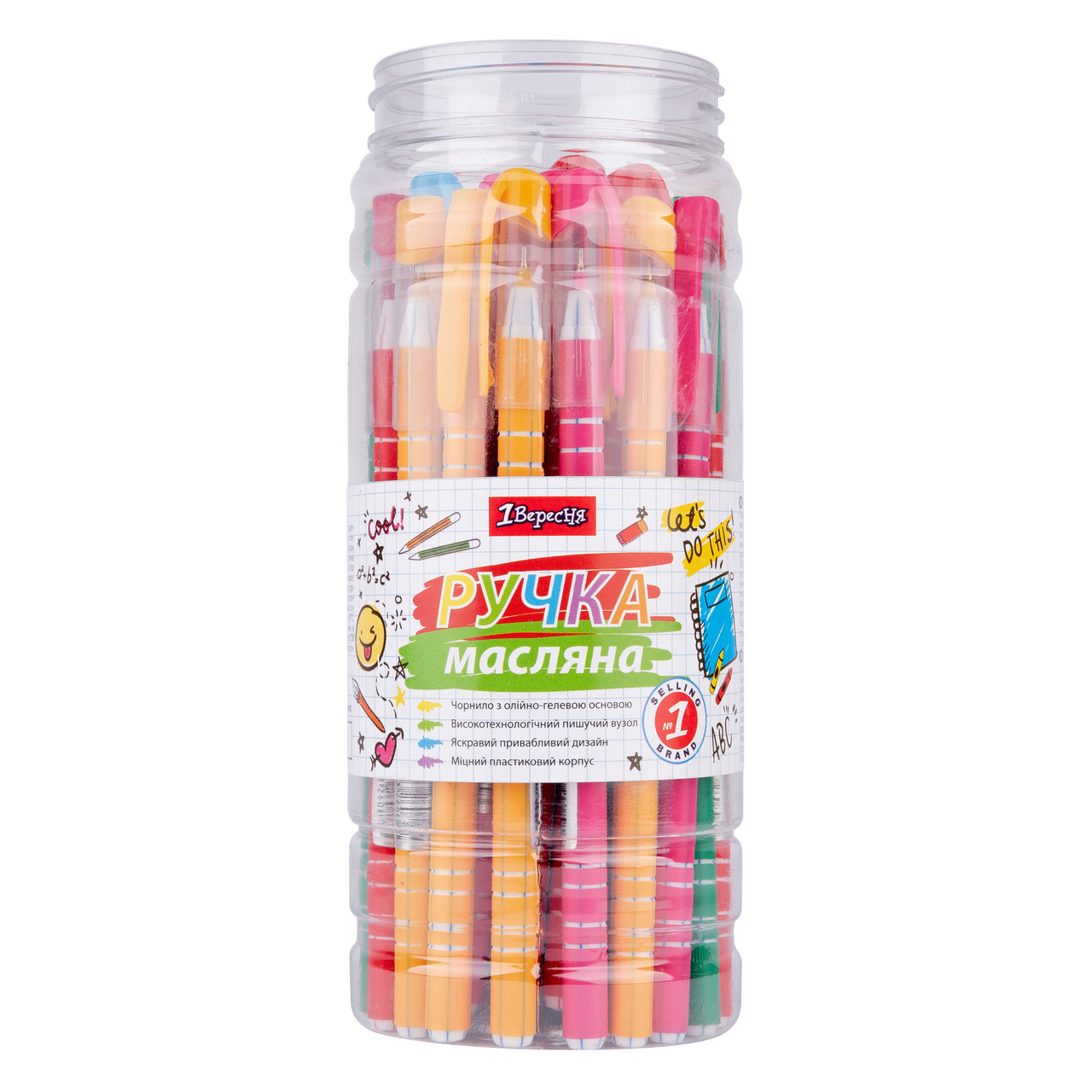 Ручка 1Вересня шар/масл "Delta" синяя, фото 1