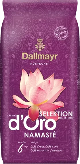 Кава Dallmayr зернова d`Oro Namaste 1 кг, фото 1