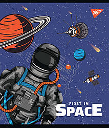 Зошит для записів А5 / 12 лін. YES "Galaxy exploring" виб.гібрід.лак, 10 шт / уп.