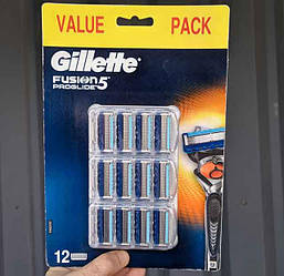 Gillette Fusion ProGlide Змінні касети 12 шт, леза для бритв