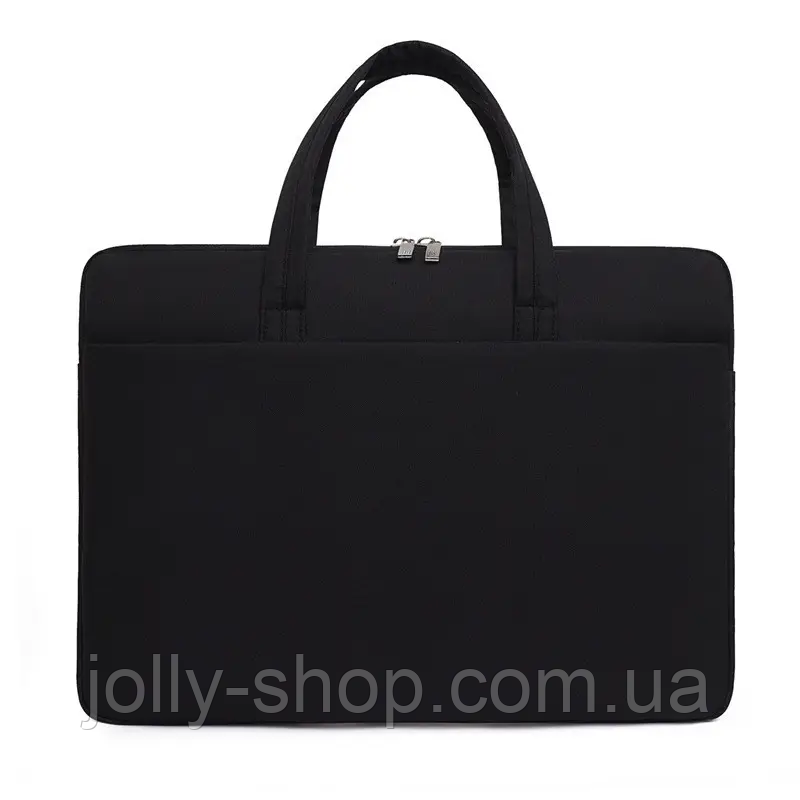 Сумка для ноутбука 15.6" текстиль 39*28см чорна (5-0068)