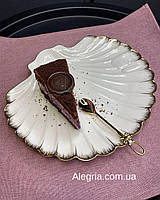 Порцелянова десертна тарілка "Морська мушля" (Pavone) FM- 34/8, фото 6
