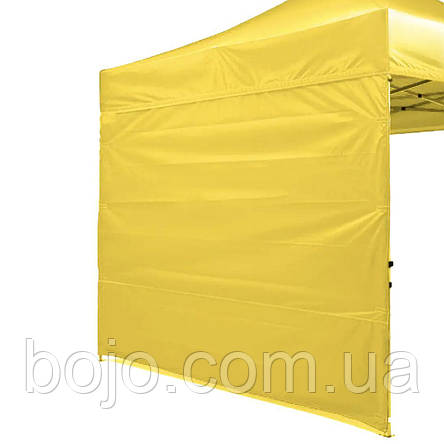 Бокова стінка на шатер/палатку 9 м, 3 стінки 3х3 м, Жовтий, фото 2