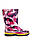 Дитячі гумові чоботи Гепард рожевий, фото 2