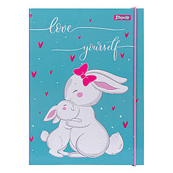 Папка для зошитів В5 картонна 1Вересня "Bunny"