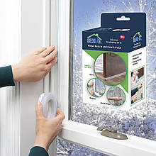 Вітрозахисна стрічка Silicone Insulating Strip, що самоклеїться, для заклеювання вікон і щілин дверей, ізоляційний скотч (205)