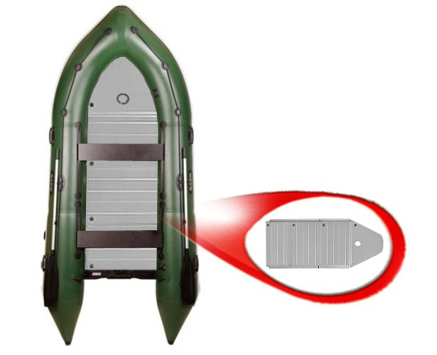 Bark BN-360SAL кіловий моторний надувний човен Барк 360 з алюмінієвим дном