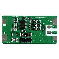 Контролер BMS плата защиты заряд-разряда LiIon аккумуляторов 3S 3A с балансировкой NNAT-HDW62W32-3S-V5.1