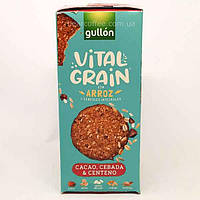 Gullon Vital Grain Cacao печенье цельнозерновое с какао, ячменем и рожью 250г