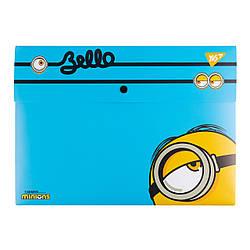 Папка-конверт А4 YES на кнопці "Minions"