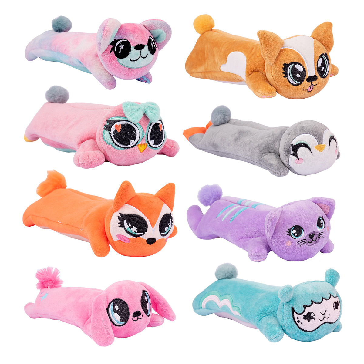 Пенал YES Fluffy Friends - мікс 8 шт., фото 1