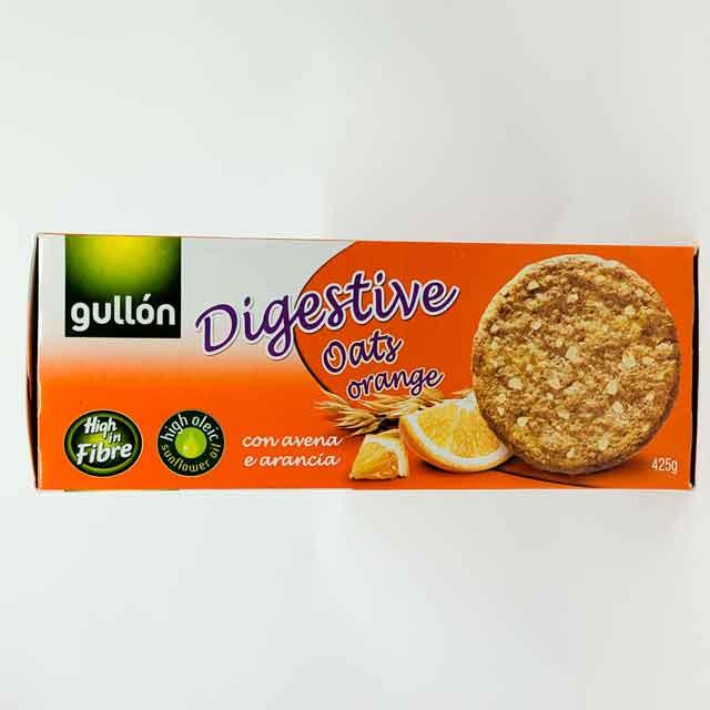 Вівсяне печиво з апельсином Gullon digestive Oats Orange без пальмової олії 425 г Іспанія