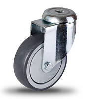 Аппаратные колеса JDPE / BDPE-серии колесо с серой термопластичной резиной протектора